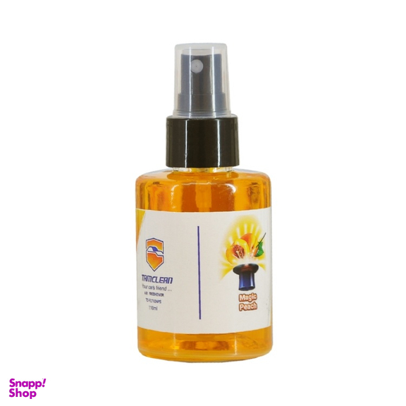 اسپری خوشبو کننده خودرو تام کلین (Tamclean) مدل Magic Peach کد TC-FL110NPS حجم 110 میلی لیتر