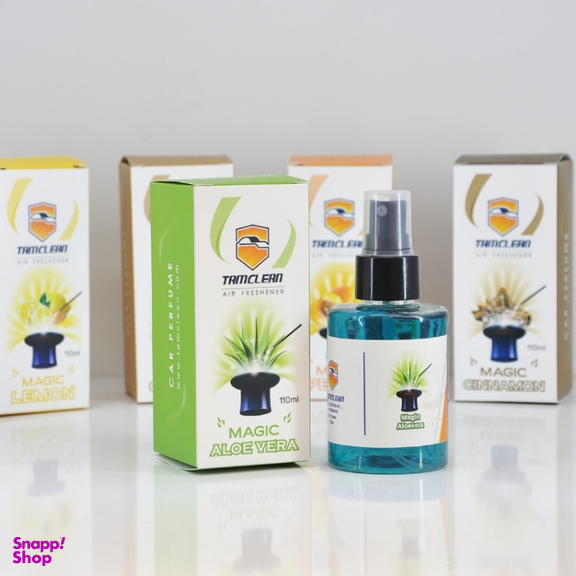 اسپری خوشبو کننده خودرو تام کلین (Tamclean) مدل Magic Aloevera کد TC-FL110NAS حجم 110 میلی لیتر