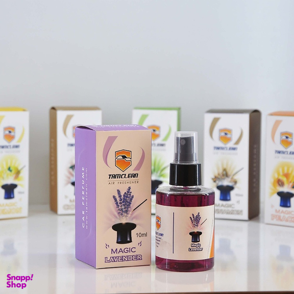 اسپری خوشبو کننده خودرو تام کلین (Tamclean) مدل Magic Lavender کد TC-FL110NLS حجم 110 میلی لیتر