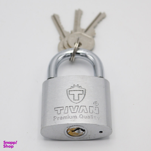 قفل آویز تیوان (Tivan) مدل YP-SILVER050MM