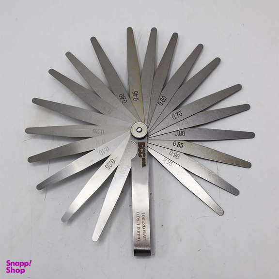 آچار فیلر مدل داگ کد YP-AP-020 مجموعه 20 عددی