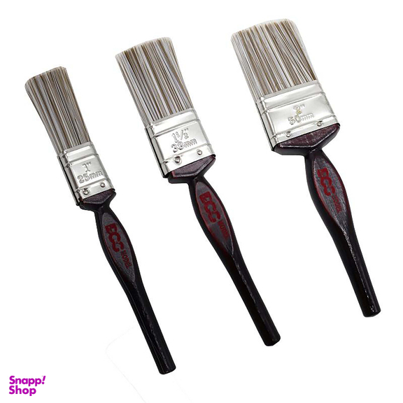 قلم مو نقاشی مدل داگ کد YP-1-1٫5-2INCH مجموعه 3 عددی