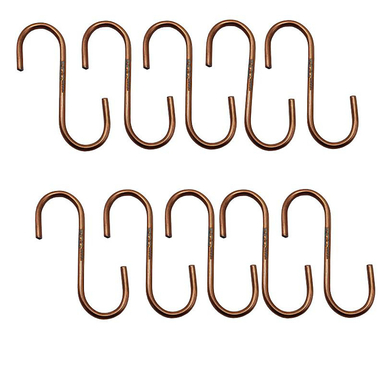قلاب آویز مدل داگ طرح اس شکل کد YPZ-BOLAND-10٫5CM بسته 10 عددی