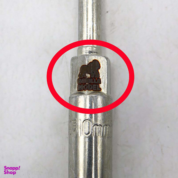 آچار بکس تی مدل گوریلا کد YP-ROKESHDAR-28٫5CM سایز 10 میلی متر