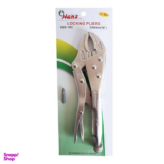 انبر قفلی هنسی تولز (Hans Tools) مدل 1805-10C سایز 10 اینچ