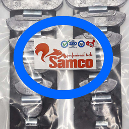 سرب بالانس لاستیک سامکو مدل گیره‌ ای کد YP-5-35GR مجموعه 28 عددی