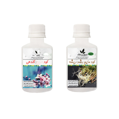 کود مایع سورین خاک (Sourin Soil) مدل رشد ریشه و گلدهی حجم 100 میلی لیتر مجموعه 2 عددی