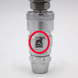 کوپلینگ شلنگ فنری گوریلا مدل کد YPD-40SP-8-12MM