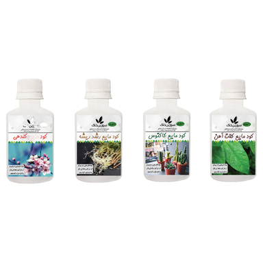 کود مایع سورین خاک (Sourin Soil) مدل 01 مجموعه 4 عددی