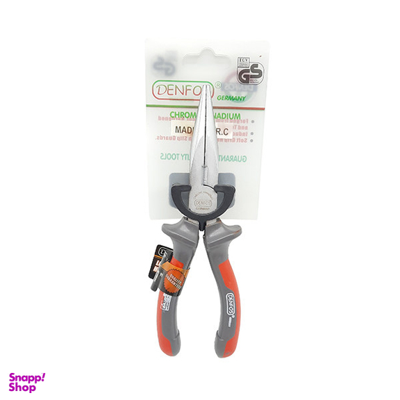 انبر دم باریک دنفوس (Denfos) مدل 1211 سایز 8 اینچ