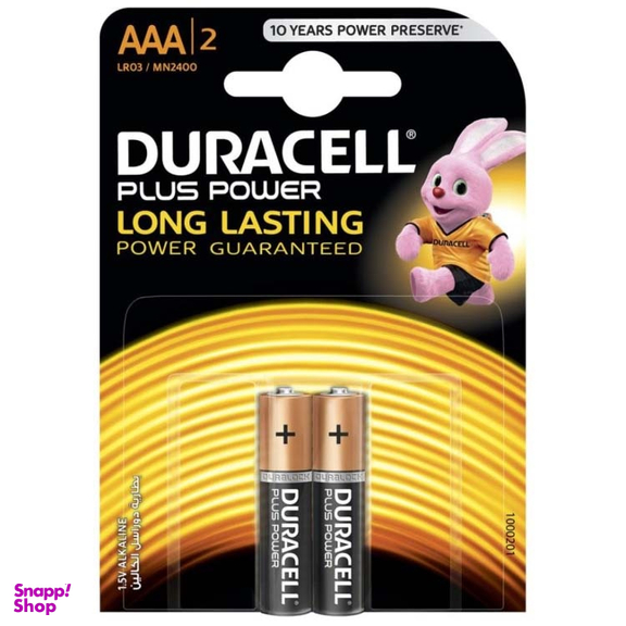 باتری قلمی دوراسل مدل Plus Power Duralock بسته 2 عددی