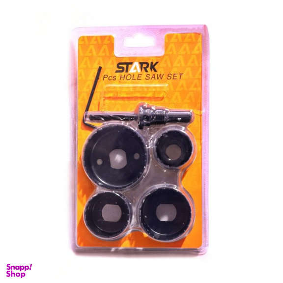 مته گردبر استارک (Stark) مدل Hss6 مجموعه 6 عددی