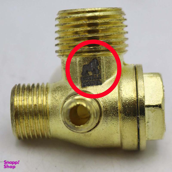 شیر یکطرفه کمپرسور باد مدل گوریلا کد YPT-50LITR-1/2INCH