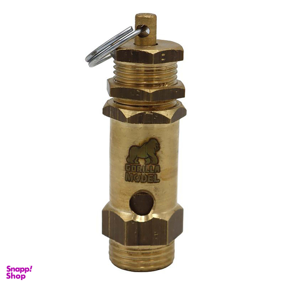سوپاپ اطمینان کمپرسور باد مدل گوریلا کد YPB-REZVEH-1٫2INCH سایز 1/2 اینچ