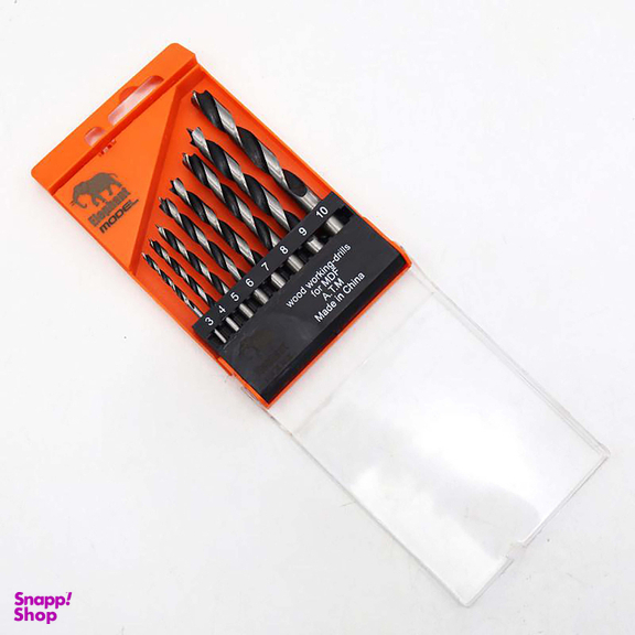 مته چوب مدل الفنت کد YP-08 سایز 3-10 میلی متر مجموعه 8 عددی