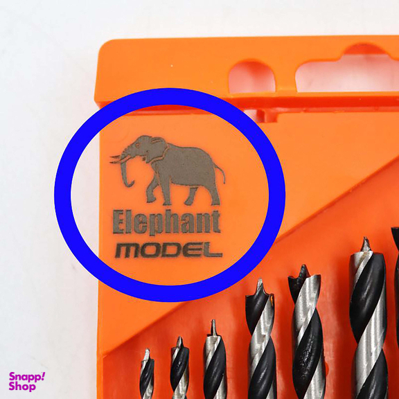 مته چوب مدل الفنت کد YP-08 سایز 3-10 میلی متر مجموعه 8 عددی