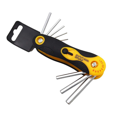 آچار آلن شش گوش مدل داگ (Model Dog) کد YPH-6GOSH-1٫5-8MM