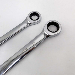 آچار سر تخت و رینگی جغجغه‌ای مدل کوییک (Model Quick) کد YP-HC-015-19MM مجموعه 2 عددی