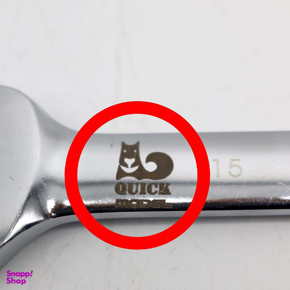 آچار سر تخت و رینگی جغجغه‌ای مدل کوییک (Model Quick) کد YP-HC-015-19MM مجموعه 2 عددی