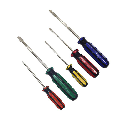 پیچ گوشتی دوسو و چهارسو سامکو (Samco) مدل YP-JAPAN-05 مجموعه 5 عددی