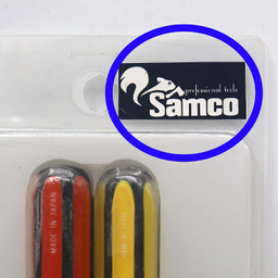 پیچ گوشتی دوسو و چهارسو سامکو (Samco) مدل YP-JAPAN-05 مجموعه 5 عددی