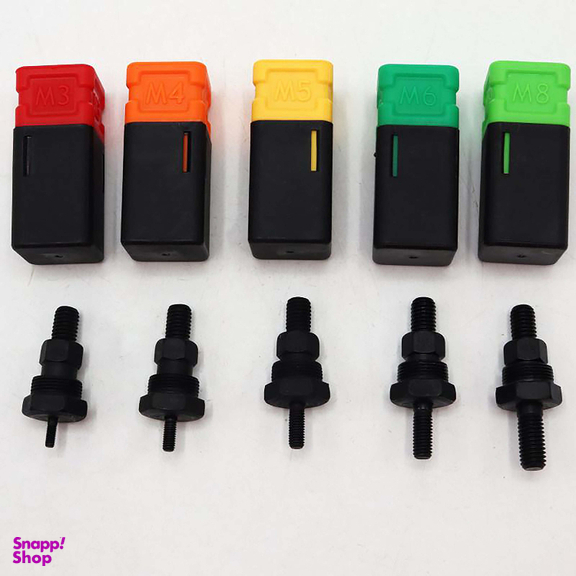 انبر مهره پرچ کن سامکو (Samco) کد YP-SADEH-06 مجموعه 6 عددی