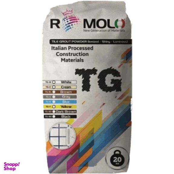 پودر بندکشی آماده رومولو (Romolo) مدل آبی یونیزه شده وزن 2 کیلوگرم