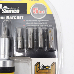 پیچ گوشتی جغجغه‌ ای سامکو (Samco) مدل YP-UN-06 مجموعه 6 عددی