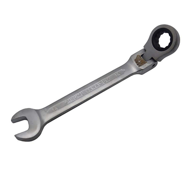 آچار یکسر تخت و یکسر رینگی جغجغه‌ ای مدل گوریلا کد YP-TASHO-014MM سایز 14 میلی متر