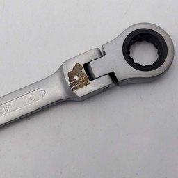آچار یکسر تخت و یکسر رینگی جغجغه‌ ای مدل گوریلا کد YP-TASHO-014MM سایز 14 میلی متر
