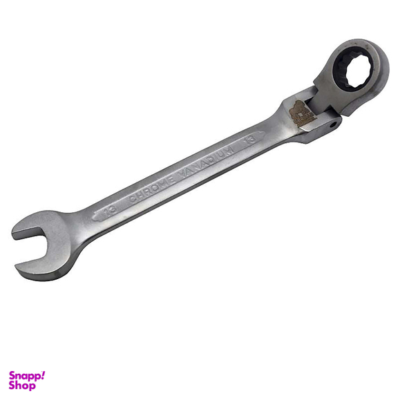 آچار یکسر تخت و یکسر جغجغه‌ ای مدل گوریلا کد YP-TASHO-013MM سایز 13 میلی متر