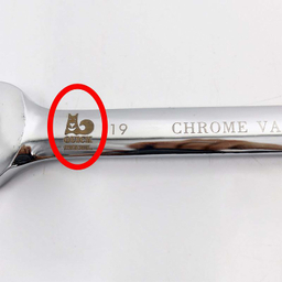 آچار یکسر تخت و یکسر رینگی جغجغه‌ ای مدل کوییک کد YP-HC-019 سایز 19 میلی متر