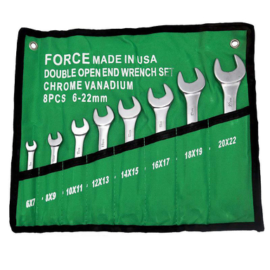 آچار تخت فورس (Force) مدل YP-AMERICAN-08 مجموعه 8 عددی