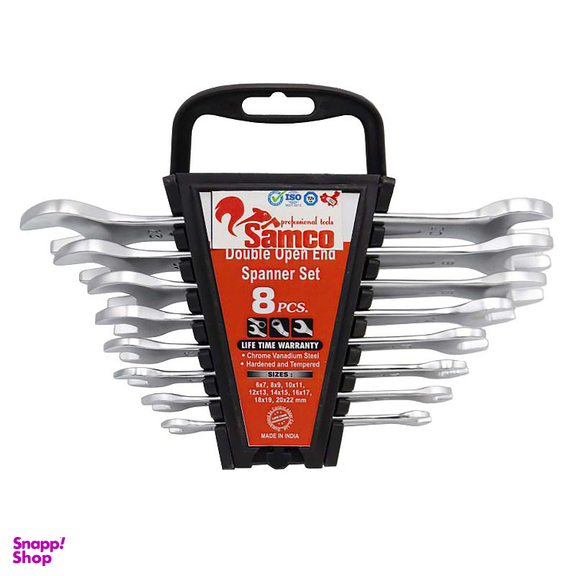 آچار تخت سامکو (Samco) مدل پلکانی کد YP-PELEKANI-06-22MM مجموعه 8 عددی