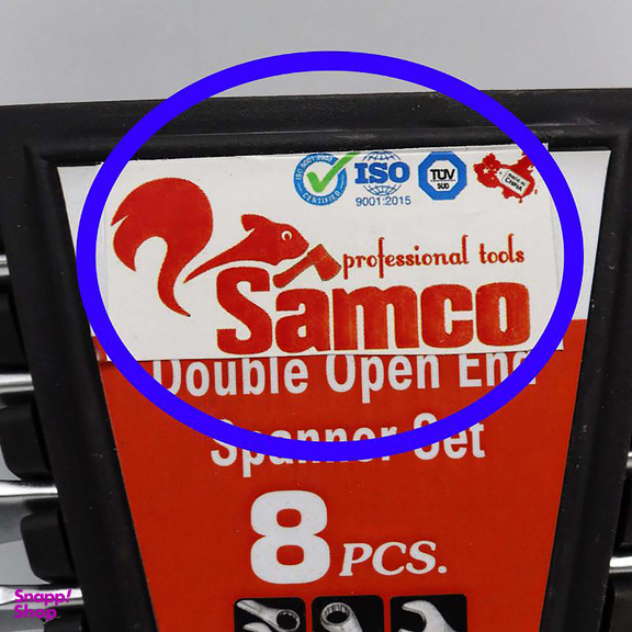 آچار تخت سامکو (Samco) مدل پلکانی کد YP-PELEKANI-06-22MM مجموعه 8 عددی