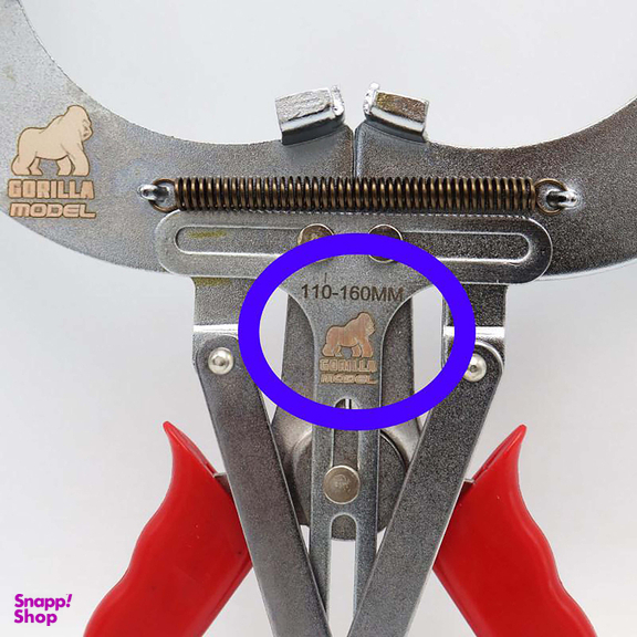 انبر رینگ بازکن مدل گوریلا کد YP-KAMIYOONI-110-160MM