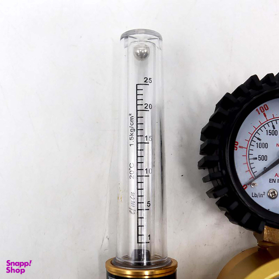 مانومتر جوشکاری مدل الفنت طرح هرمس کد YP-AR-CO2-FLOMETR