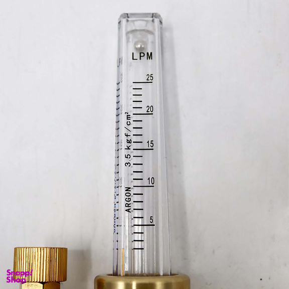 مانومتر جوشکاری آرگون مدل الفنت کد YP-AR-CO2-FLOMETR