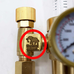 مانومتر جوشکاری آرگون مدل الفنت کد YP-AR-CO2-FLOMETR