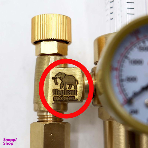 مانومتر جوشکاری آرگون مدل الفنت کد YP-AR-CO2-FLOMETR