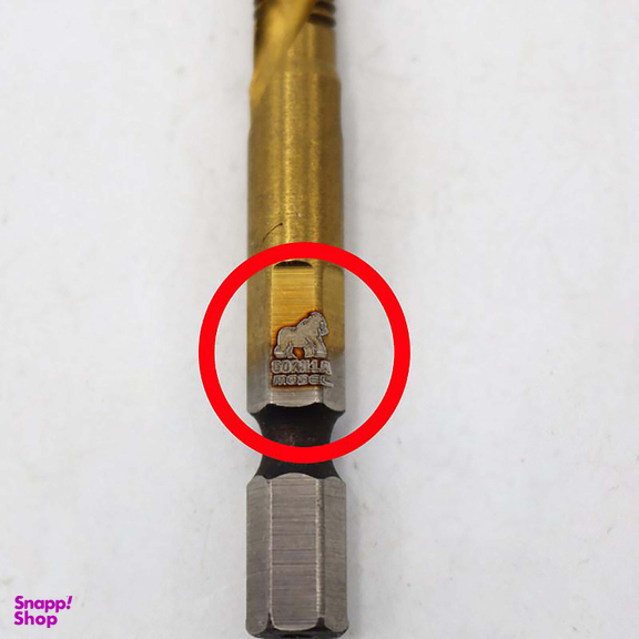 قلاویز سر مته شش گوش مدل گوریلا کد YP-BITKHOR-06MM سایز 6 میلی متر