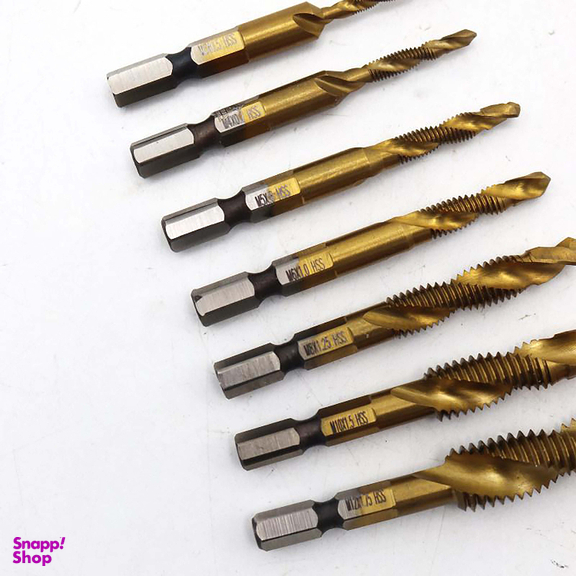 قلاویز سر مته شش گوش مدل گوریلا کد YP-BITKHOR-3-4-5-6-8-10-12MM سایز 3-12 میلی متر