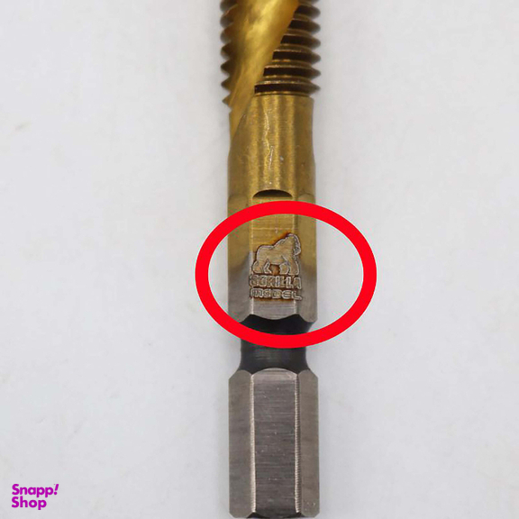 قلاویز سر مته شش گوش مدل گوریلا کد YP-BITKHOR-3-4-5-6-8-10-12MM سایز 3-12 میلی متر
