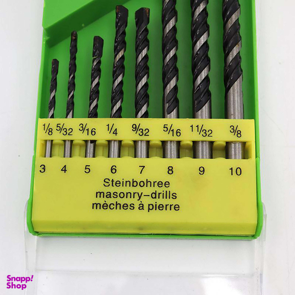 مته الماسه مدل گوریلا کد YP-SHIYAR DOBL-08 مجموعه 8 عددی