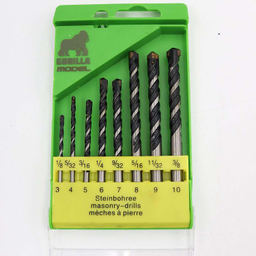 مته الماسه مدل گوریلا کد YP-SHIYAR DOBL-08 مجموعه 8 عددی
