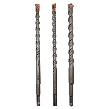 مته 4 شیار مدل بیگ بر کد YP-ALA-12-14-16-260MM سایز 12/16 میلی متر مجموعه 3 عددی