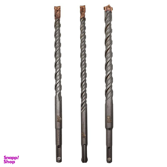 مته 4 شیار مدل بیگ بر کد YP-ALA-12-14-16-260MM سایز 12/16 میلی متر مجموعه 3 عددی