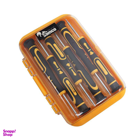 پیچ گوشتی ساعتی سامکو (Samco) مدل YP-06 مجموعه 6 عددی