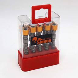 سری پیچ گوشتی دو سر چهار سو سامکو (Samco) مدل مغناطیسی کد YP-010 مجموعه 10 عددی