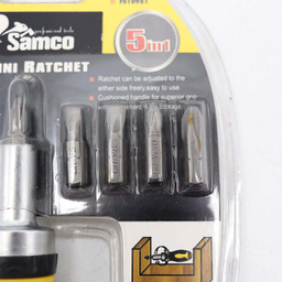 پیچ گوشتی جغجغه‌ای سامکو (Samco) مدل YP-UN-06 مجموعه 6 عددی